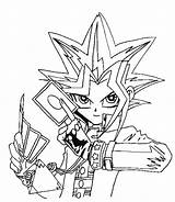 Coloring Pages Yugioh Printable Oh Yu Gi Kids sketch template