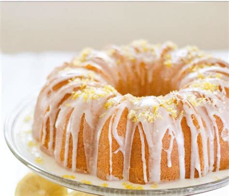 super moist buttermilk lemon pound cake  glaze   pinch