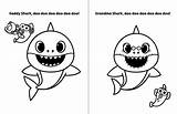 Shark Baby Coloring Pages Kids Book Pinkfong Doo Template Family Sketch First Sketchite Song Well So sketch template
