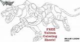 Voltron Pages Legendary Defender sketch template