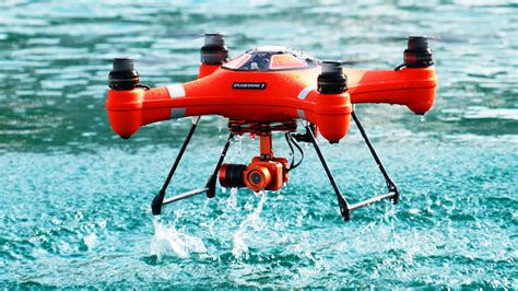 splash drone   waterproof drone   fly   air    water