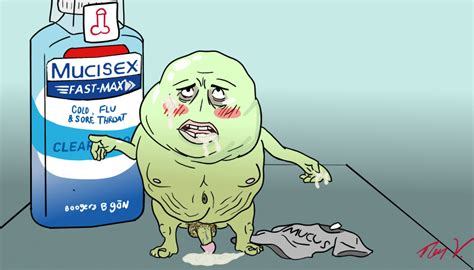 rule 34 booger cold virus coughing doctor male only medicine mr