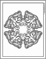 Celtic Coloring Pages Colorwithfuzzy Curls Irish Designs Scottish Printable Knot Color Shadows Colouring Adult Tangled sketch template