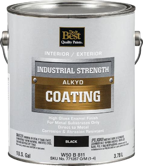 buy    alkyd industrial coating black  gal