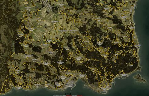 exp dayz  interactive loot map updated   version rdayz