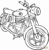 Motorrad Supercoloring sketch template