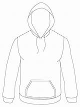 Hoodie Drawing Template Blank Sweatshirt Drawings Paintingvalley Sweater Back Reference Vector sketch template