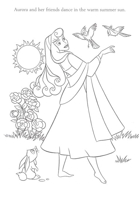 aurora disney princess coloring pages   print