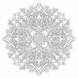 Mandala Complex Coloring Printable Pages Blossom Cherry Color Adult Print Designs Colouring Ornamental Kids Book Abstract Getcolorings Getdrawings Books sketch template