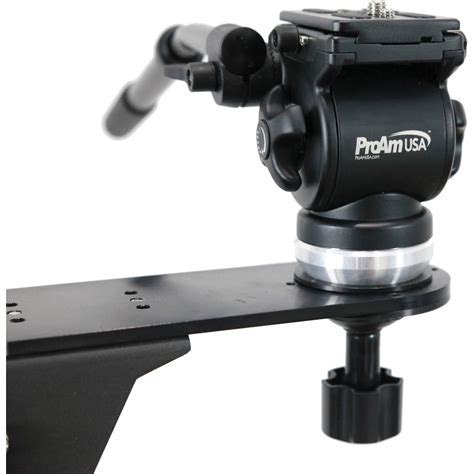 proam usa professional fluid tripod head mm bowl proamth