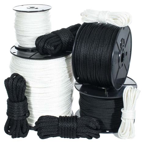 solid braid nylon rope rope  cord