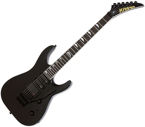 kramer sm  emg black solid body electric guitar black