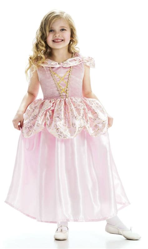 pink satin princess dress