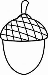 Acorn Coloring Pages Getcolorings Printable sketch template
