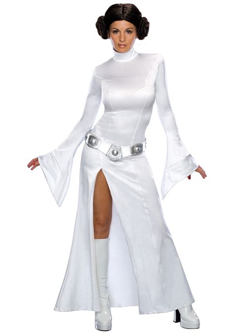 Princess Leia White Dress Sexy Adult Halloween Star Wars