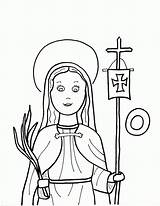 Coloring St Michael Pages Saint Graders 1st Bernadette Popular Kids Coloringhome sketch template