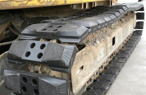 excavator rubber pads rubber track pads tkv