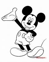 Mickey Mouse Drawing Coloring Pages Games Disney Colouring Book Drawings Print Presenting Cartoon Gangster Clip Disneyclips Minnie Only Mice Books sketch template
