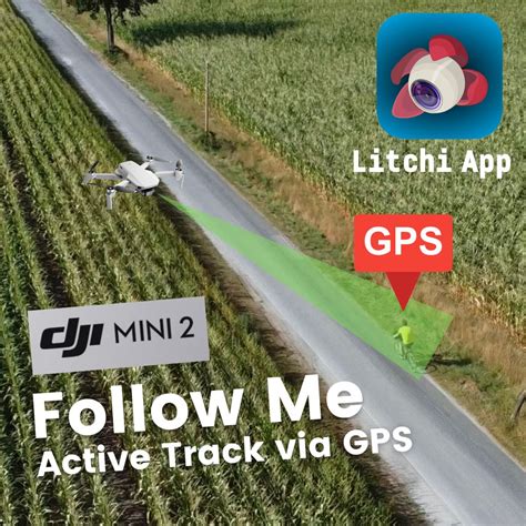dji mini  follow  mode mit der litchi app einfach und intuitiv