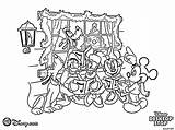 Mickey Christmas Coloring Pages Minnie Mouse Getcolorings sketch template