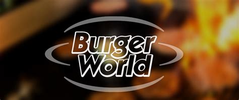 burger world restaurant flyers