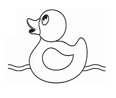 duck coloring pages  kids preschool  kindergarten
