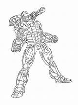 War Machine Coloring Pages Printable Color Recommended sketch template