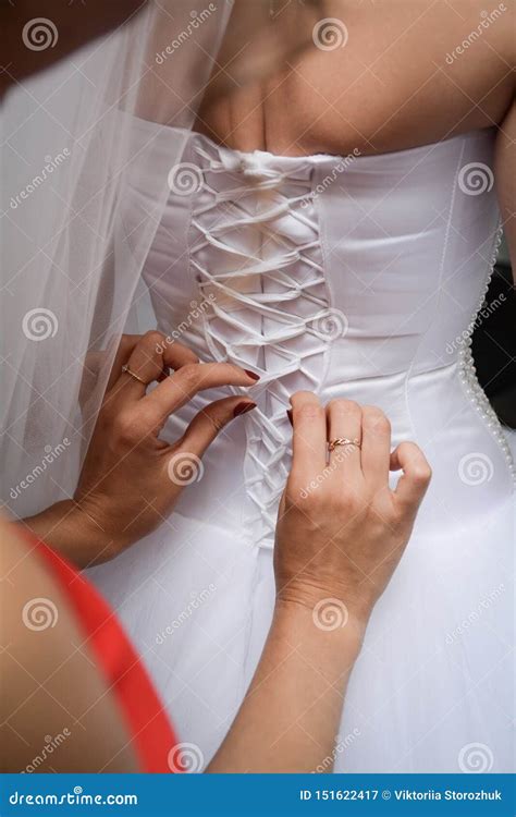 Bride In A Wedding White Beautiful Dress Wedding Theme Symbolic Of
