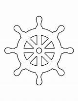 Wheel Steering Printable Stencil Template Patterns Pattern Nautical Pirate Scroll Saw Ship Stencils Templates Outline Patternuniverse Crafts Printables Pages Use sketch template