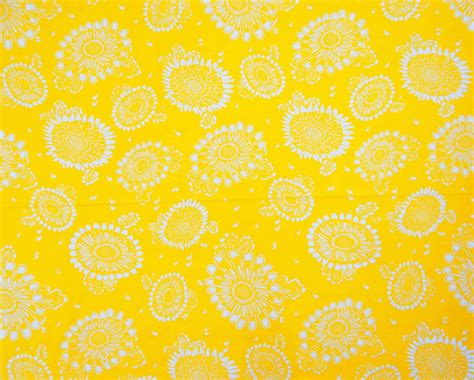 yellow floral print  wide cotton fabric designer sewing fabric dress