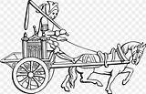 Chariot Carriage sketch template