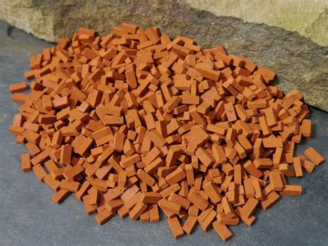 bulk buy real brick miniature bricks  model building