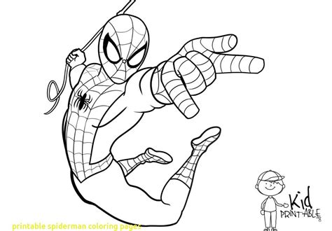 spiderman coloring pages  toddlers  getcoloringscom