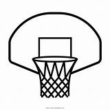 Basketball Hoop Drawing Coloring Easy Pages Basket Clipart Excellent Sketch Ultra Nba Icon Printable Svg Outline Template Pngkey Sport Kba sketch template