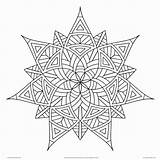 Geometric Coloring Hard Pages Getcolorings Printable sketch template