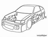 Dibujar Carrera Llamas Coche Subaru Voiture Coloriages Jogos Faciles Fuego Laminas Hellokids Transportation Rallye Colorier sketch template