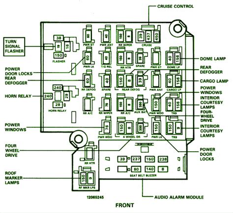chevy  wiring diagram conature