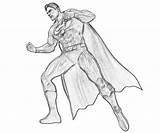 Superman Injustice Power Character Gods Among Coloring Pages sketch template