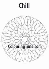 Chill Printable Colouring Drawn Pdf Hand sketch template