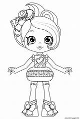 Coloring Pages Shopkins Dolls Shoppies Macaron Happy Places Color Macy Print Kitty Kitchen Printable Shopkin Elegant Colouring Albanysinsanity Getdrawings Doll sketch template