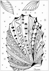 Coloring Zentangle Claudia Simple Pages Adult Zentangles Print Kids Drawing Color Incredible Stock Justcolor Coloriage sketch template