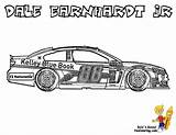 Coloring Pages Nascar Dale Car Jr Race Kids Earnhardt Cars Colouring Sheets Book Printable Drawing Print Force Choose Board Racing sketch template