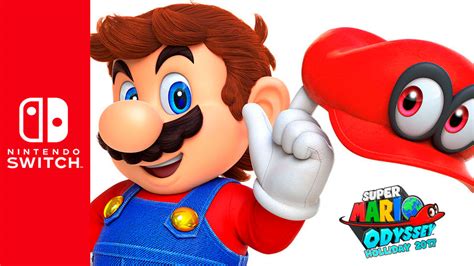 Nintendo Switch X Super Mario Odyssey Wallpaper By