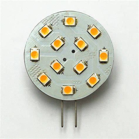 smd  high output led planar disc lamp side pin boatlamps