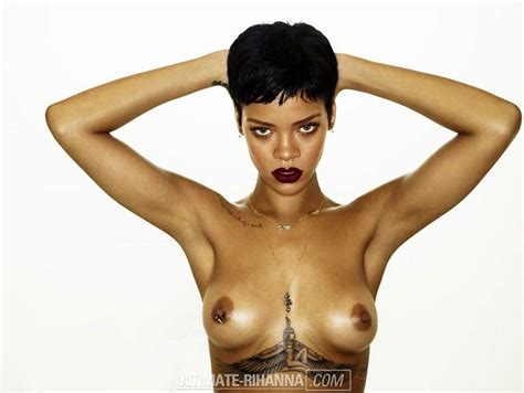 Rihanna Topless For ‘unapologetic’ Album — Perfect Pierced