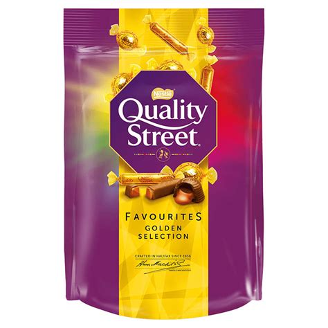 quality street purple  pouch  quality street