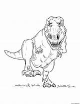 Dinosaur Fierce sketch template