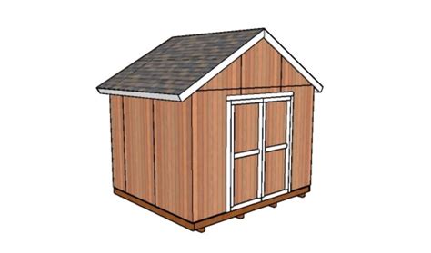 gable shed  diy plans howtospecialist