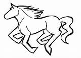 Horse Drawing Mustang Easy Draw Running Logo Step Line Horses Clipart Coloring Microscope Cliparts Drawings Jayfoxfire Library Getdrawings Clipartmag Designs sketch template