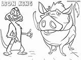 Timon Coloring Pumbaa Pages Rafiki Drawing Lion King Getcolorings Drawings Getdrawings Paintingvalley sketch template